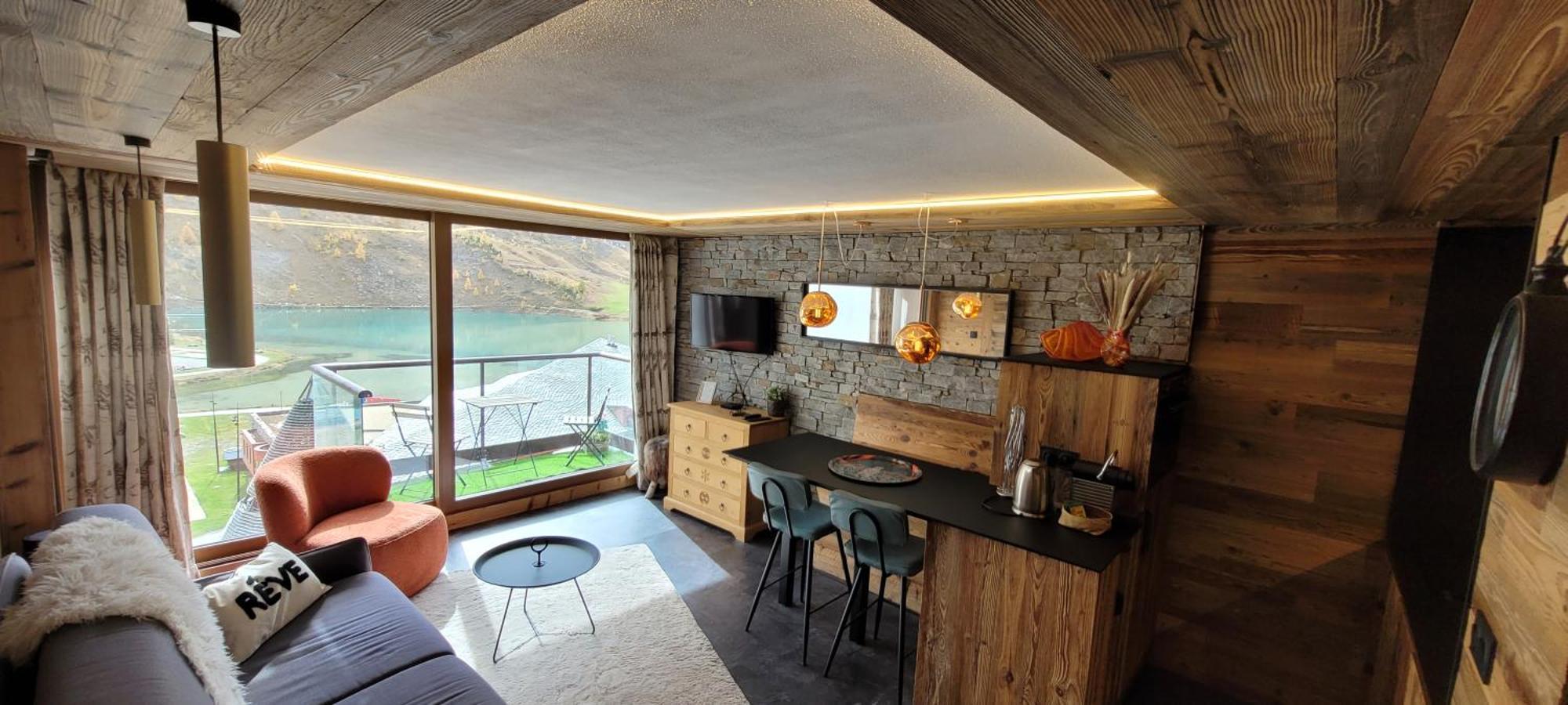 Grands Studios Vue Sur Lac Tignes Eksteriør bilde