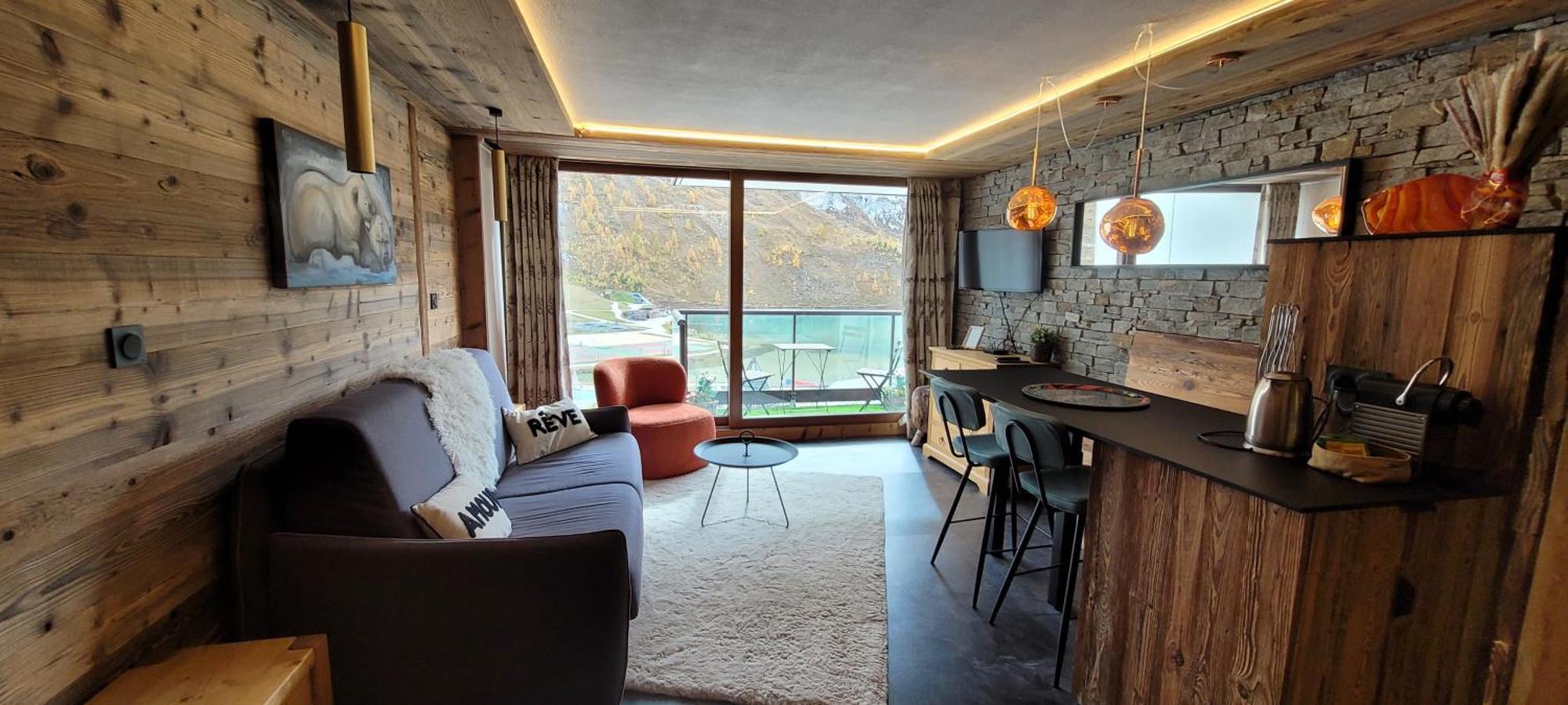Grands Studios Vue Sur Lac Tignes Eksteriør bilde